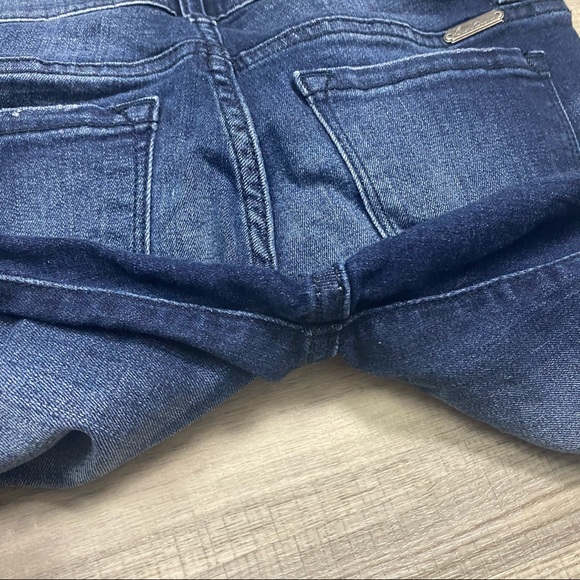 Kancan Moto Leg Distressed Skinny Jeans Blue - Picture 6 of 8